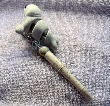 Pens and Key Chains with 3D Printed Characters