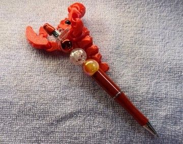 Pens and Key Chains with 3D Printed Characters