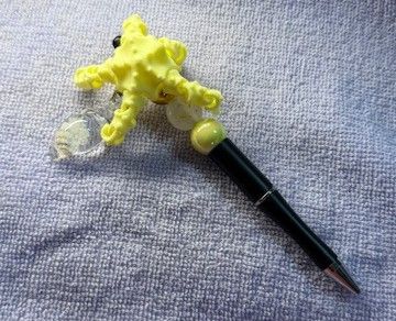 Pens and Key Chains with 3D Printed Characters