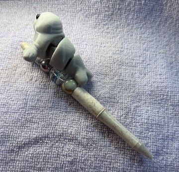 Pens and Key Chains with 3D Printed Characters