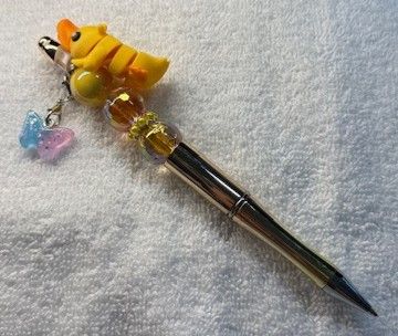 Pens and Key Chains with 3D Printed Characters
