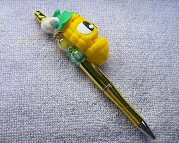 Pens and Key Chains with 3D Printed Characters