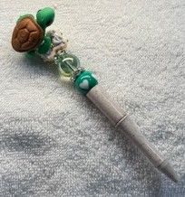 Pens and Key Chains with 3D Printed Characters