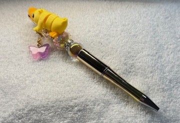 Pens and Key Chains with 3D Printed Characters