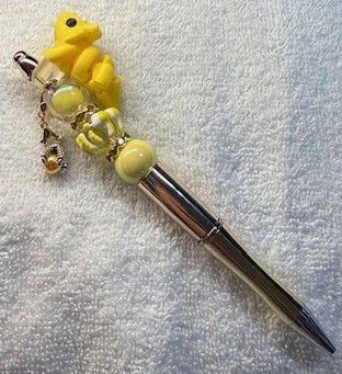 Pens and Key Chains with 3D Printed Characters