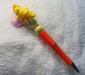 Pens and Key Chains with 3D Printed Characters