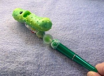 Pens and Key Chains with 3D Printed Characters