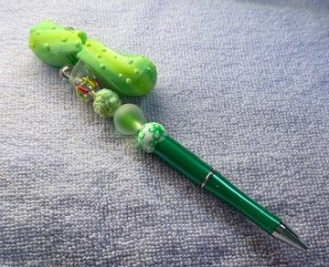Pens and Key Chains with 3D Printed Characters
