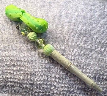 Pens and Key Chains with 3D Printed Characters