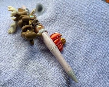 Pens and Key Chains with 3D Printed Characters