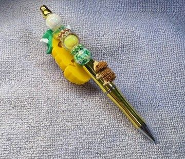 Pens and Key Chains with 3D Printed Characters