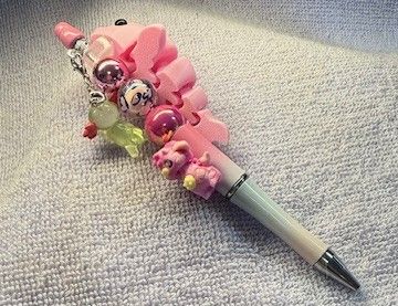 Pens and Key Chains with 3D Printed Characters
