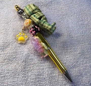 Pens and Key Chains with 3D Printed Characters