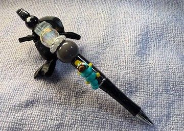 Pens and Key Chains with 3D Printed Characters