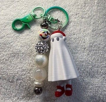 Pens and Key Chains with 3D Printed Characters