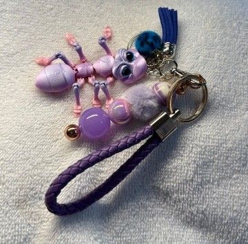 Pens and Key Chains with 3D Printed Characters