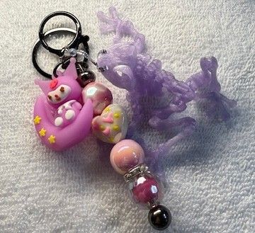 Pens and Key Chains with 3D Printed Characters