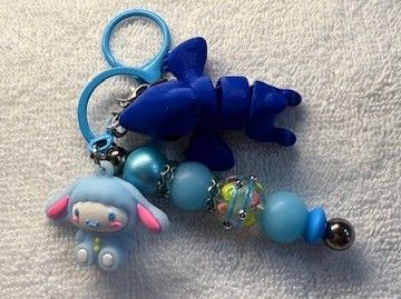 Pens and Key Chains with 3D Printed Characters