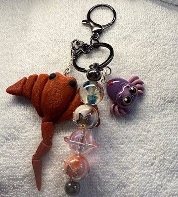 Pens and Key Chains with 3D Printed Characters