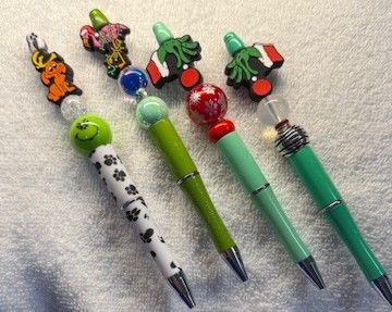 Christmas Ink Pens and Key Chains Christmas Ink Pens and Key Chains