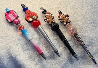 Christmas Ink Pens and Key Chains Christmas Ink Pens and Key Chains
