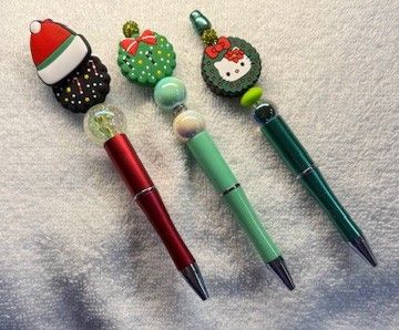 Christmas Ink Pens and Key Chains Christmas Ink Pens and Key Chains