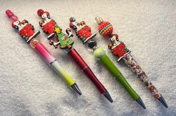Christmas Ink Pens and Key Chains Christmas Ink Pens and Key Chains