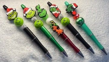 Christmas Ink Pens and Key Chains Christmas Ink Pens and Key Chains