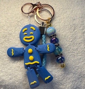 Pens and Key Chains with 3D Printed Characters