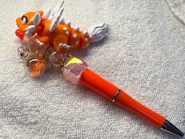 Pens and Key Chains with 3D Printed Characters