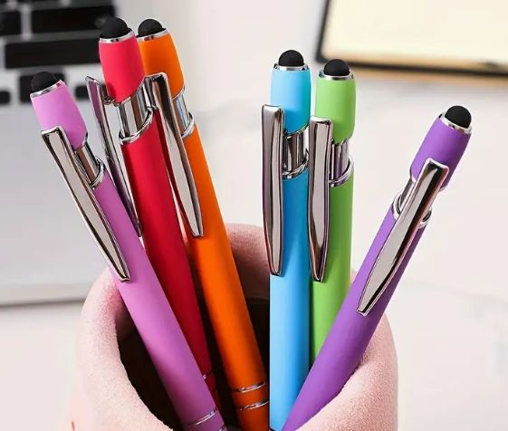 2 in 1 Retractable Ballpoint pen &amp; Stylus combo