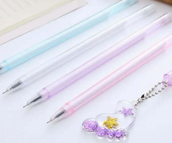 Creative Foot pendent Gel pen. Black ink office stationery