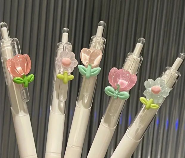 Delicate Flower Gel Pen