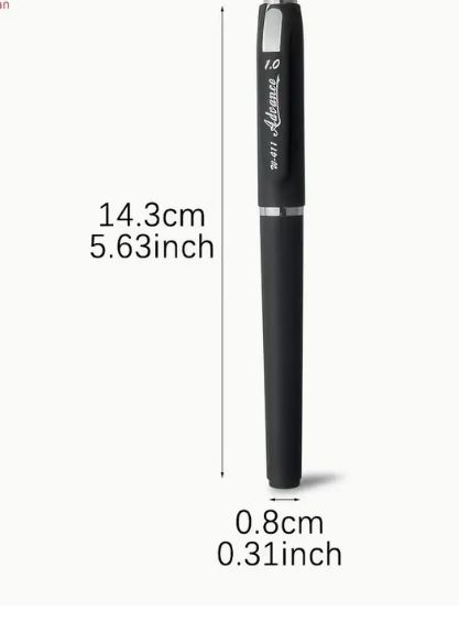 High Quality Black Large Capacity Gel Pen