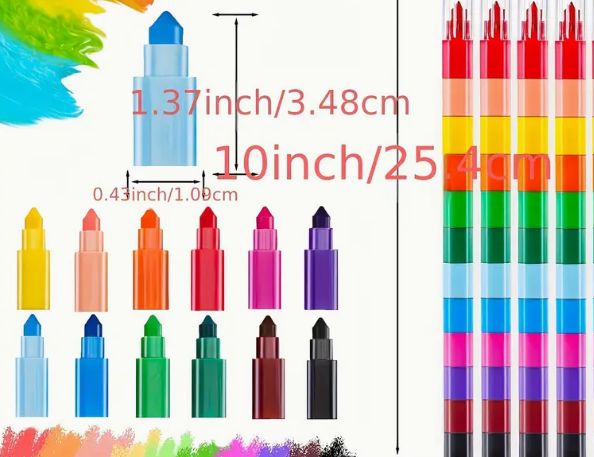 ​Ergonomic Medium Point Colored Pencil