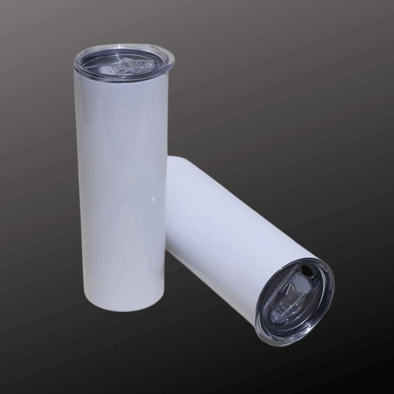 20 oz Skinny Sublimation FlatEdge Blank