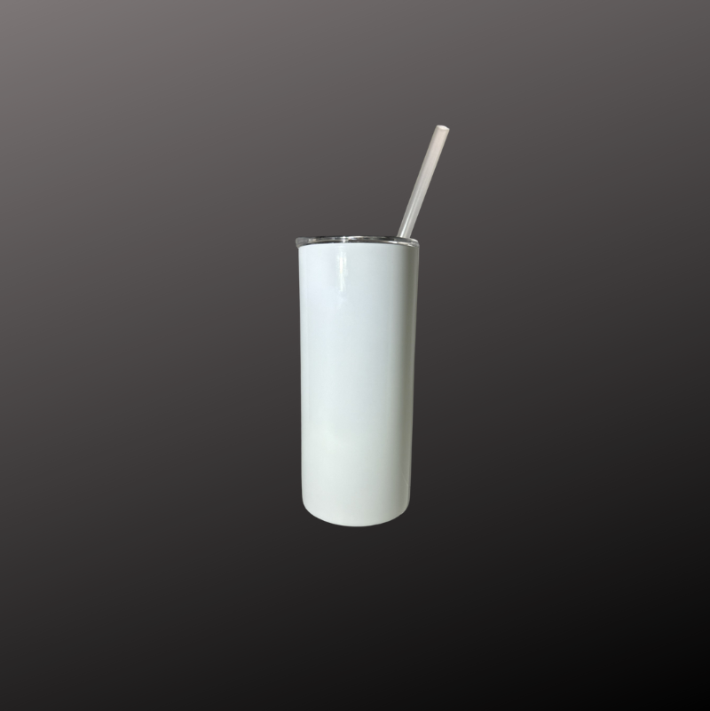 15 oz Skinny Sublimation FlatEdge Blank