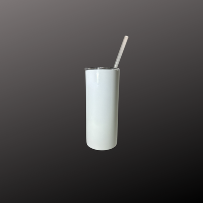 15 oz Skinny Sublimation FlatEdge Blank