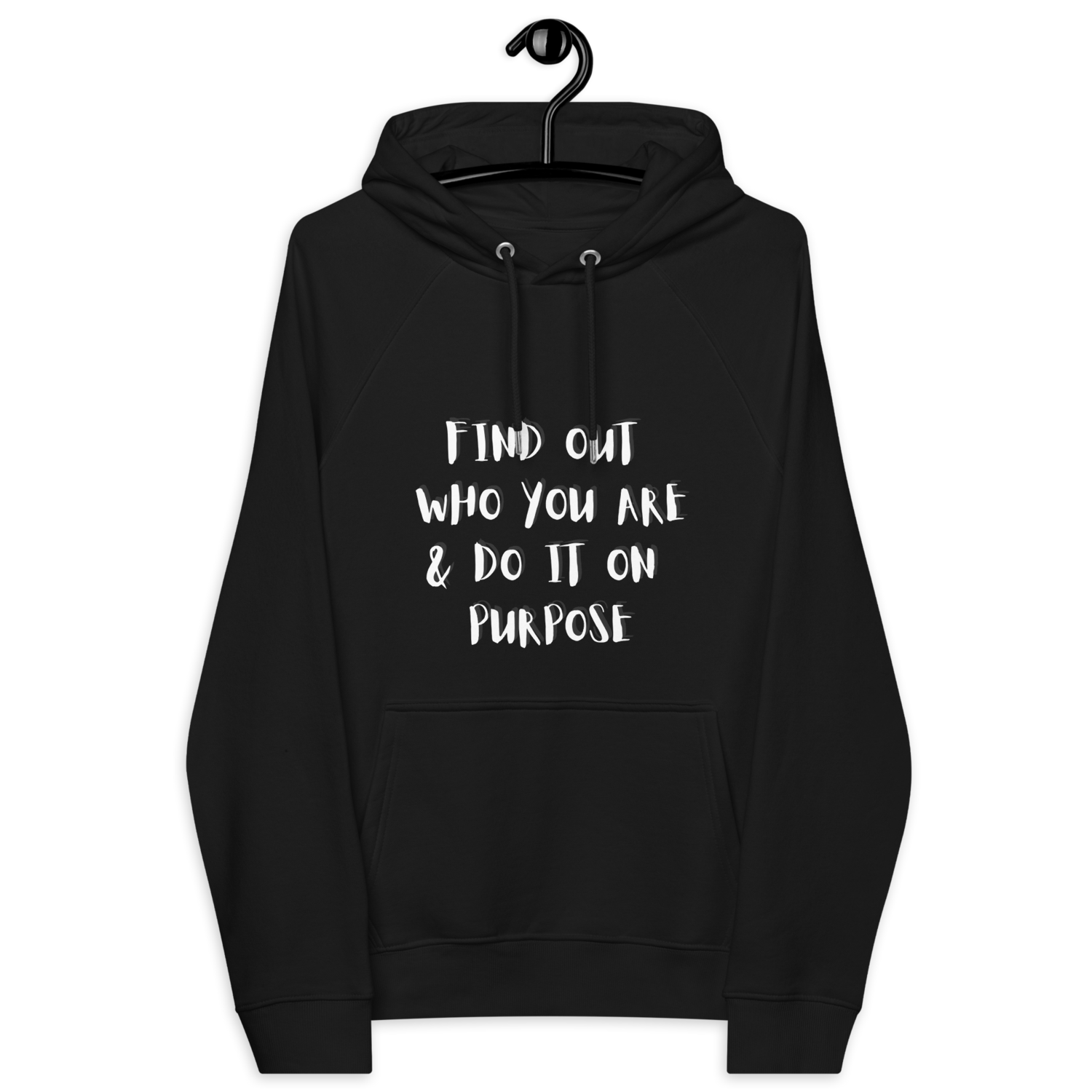 Unisex eco raglan hoodie