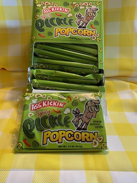 Ass Kickin&#39; Spicy Pickle Popcorn