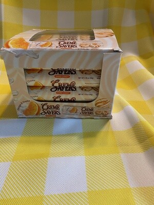 Creme Saver Orange &amp; Cream Candy 1.76 oz