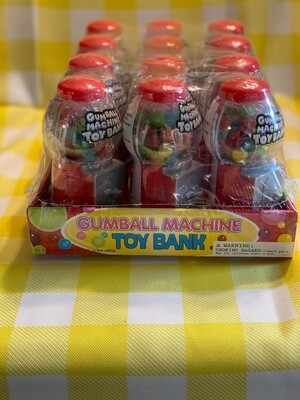 Gumball Machine Toy Bank 1.4 oz