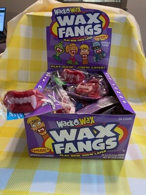 Wax Fangs - Cherry Flavor Candy