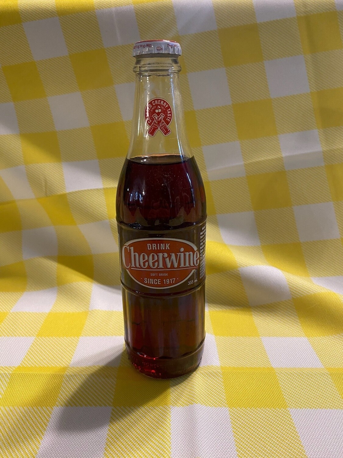 Cheerwine 12 oz Glass Bottle - $3.25 + $.05 CRV = $3.30