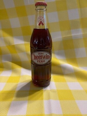 Diet Cheerwine 12 oz Glass Bottle - $3.25 + $.05 CRV = $3.30