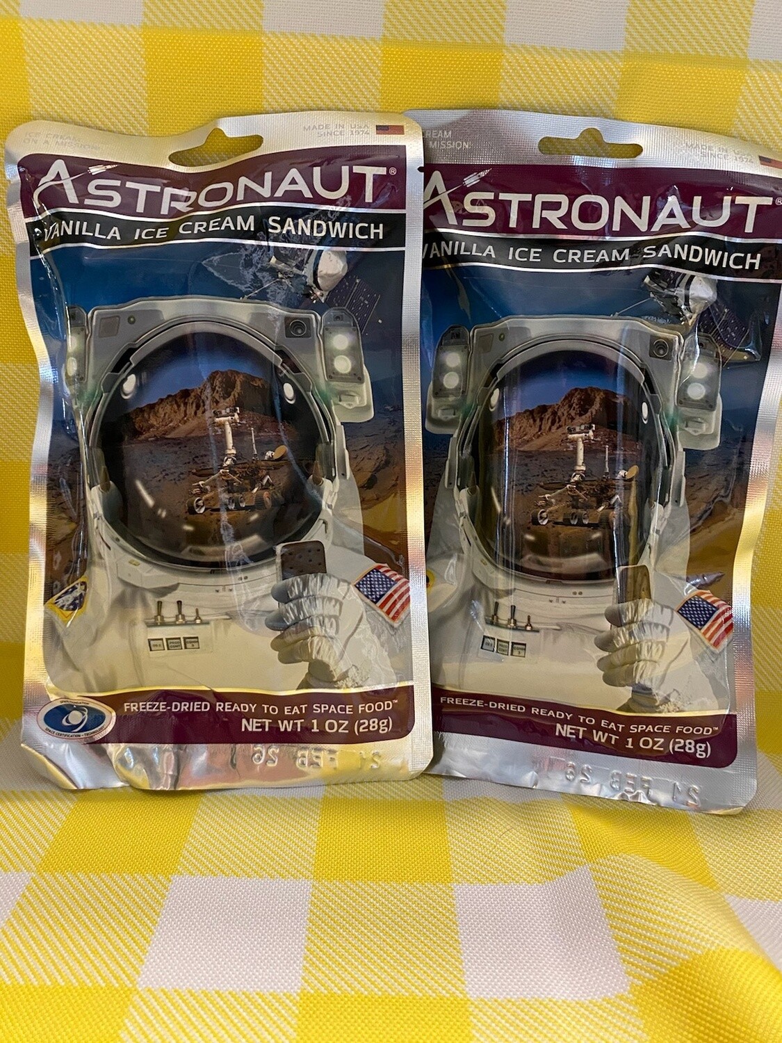 Astronaut Vanilla Freeze Dried Ice Cream Sandwich