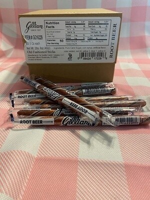 Gilliam&#39;s Old Fashioned Candy Sticks Root Beer