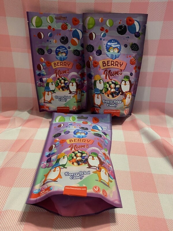 Freeze Nums Berry Nums Freeze Dried Candy 5.1 oz
