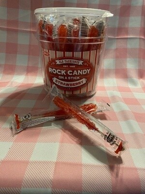 Rock Candy Sticks Strawberry 0.8 oz