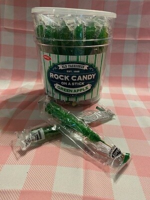 Rock Candy Sticks Green Apple 0.8 oz